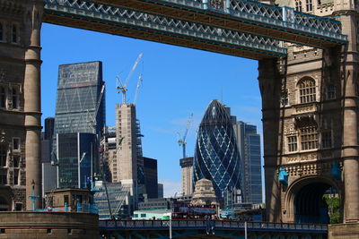 Skyscrapers in city