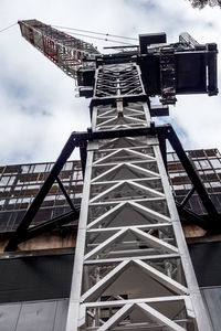 Low angle view of built structure against sky