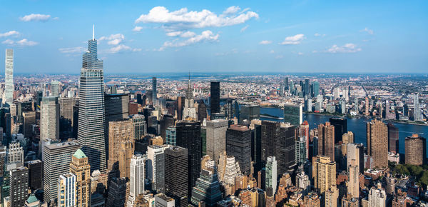 Cityscape against sky