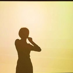 Close-up of woman in bikini