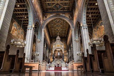 Interior of cathedral