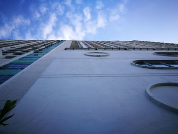 Low angle view of building against sky