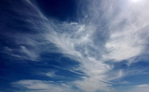 Low angle view of sky