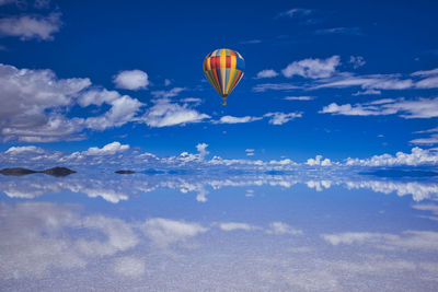 A superb view of uyuni salt lake