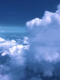 Low angle view of clouds in sky