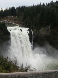 Waterfall in forest