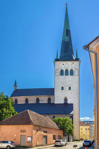 St. olaf church or st. olav church in tallinn, estonia