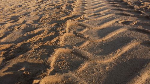 Full frame shot of sand