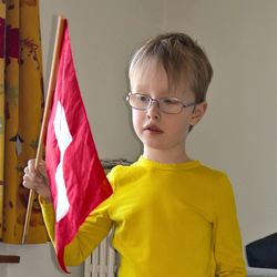 Portrait of young child