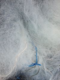 Full frame shot of fishing net