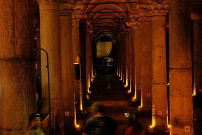 Corridor of building