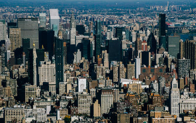 Aerial view of cityscape