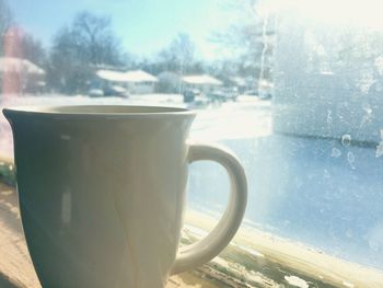 Close-up of drink on table