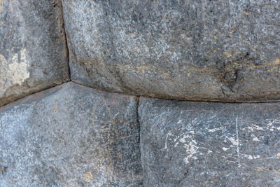 Close-up of stone wall