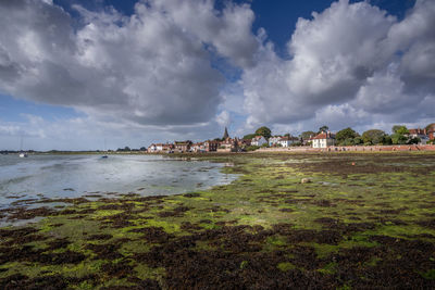 View of bosham across the harbour