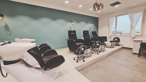 Chairs and table at home