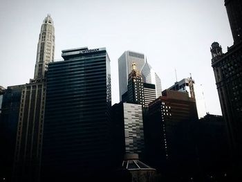 Low angle view of modern building