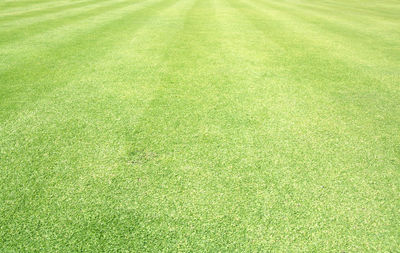 Full frame shot of soccer field