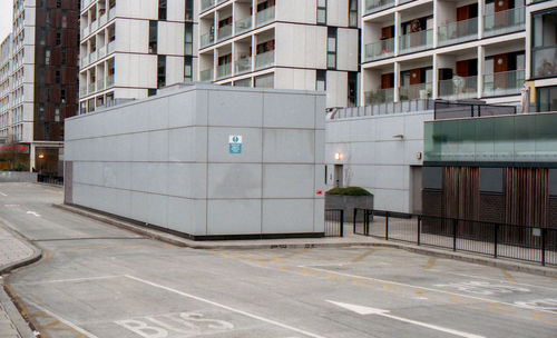 View of buildings in city