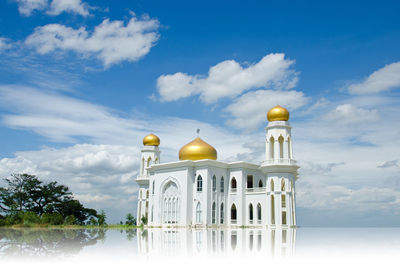 Mosque and blue sky