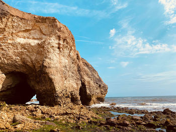 Caves on the beach 