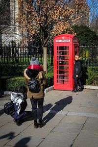 Woman with text on mobile phone