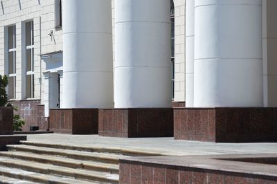 Low angle view of building against sky