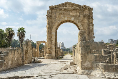 View of historical building