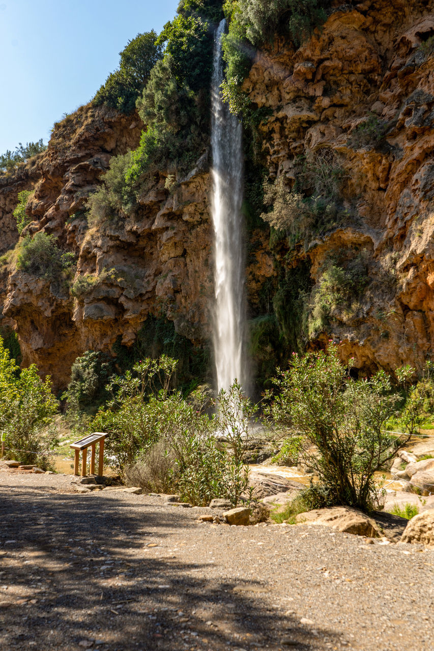 VIEW OF WATERFALL