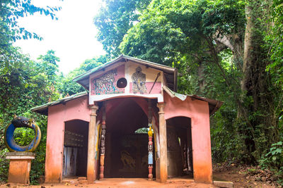 Entrance of old building