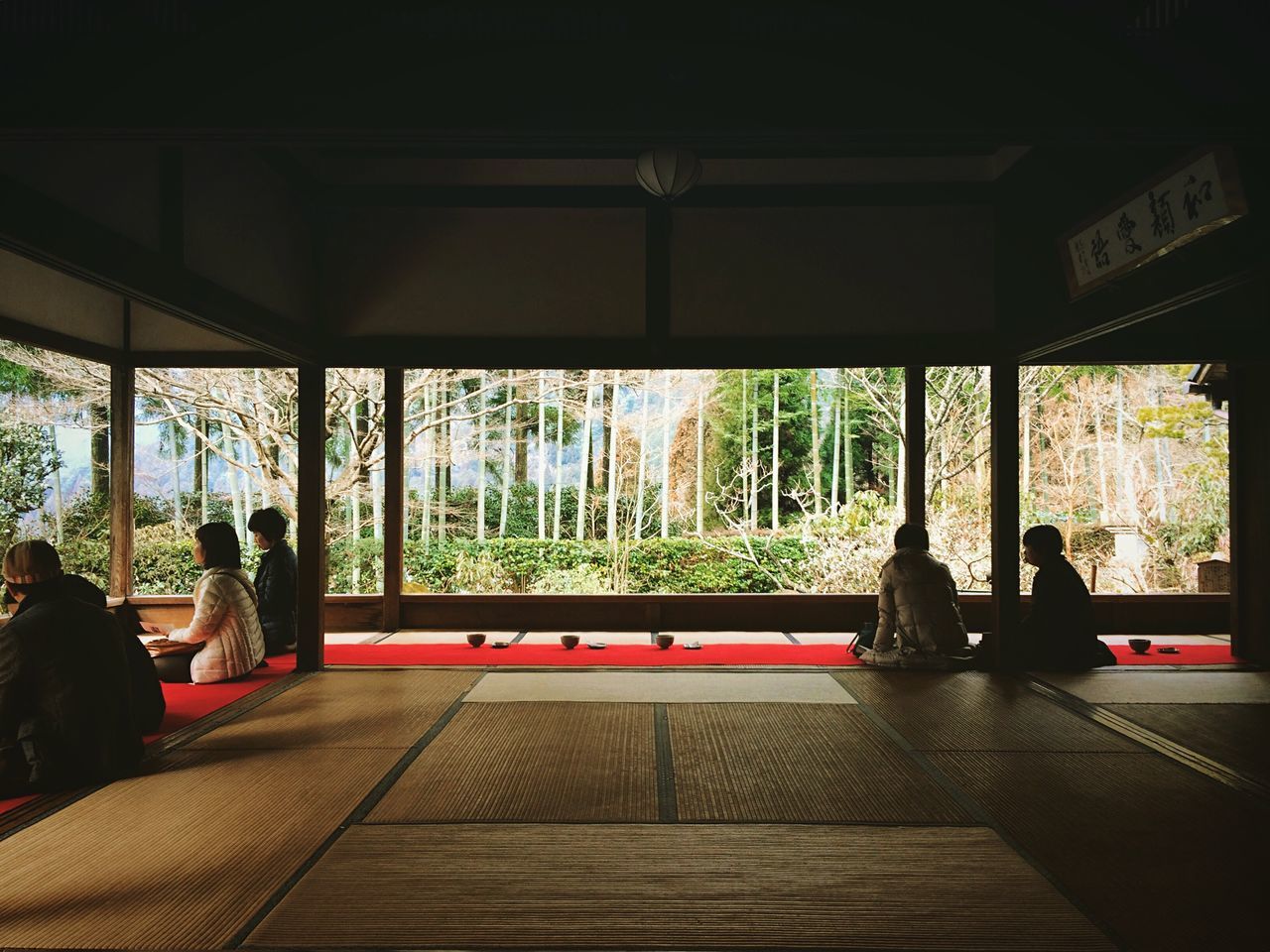 VIEW OF WINDOW IN CORRIDOR