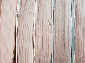 Full frame shot of wooden wall