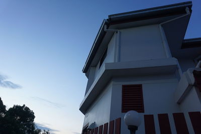 Low angle view of building against sky