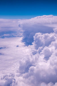 Low angle view of clouds in sky