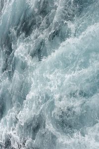 Full frame shot of splashing sea
