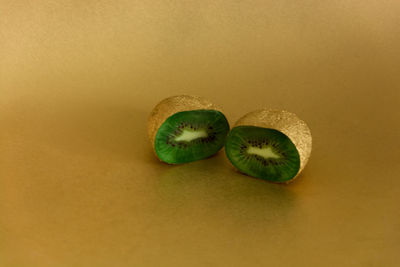 Close-up of fruits on table