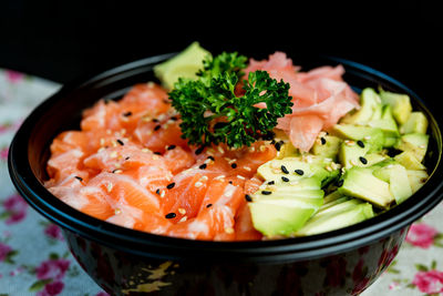 Close-up of food in bowl