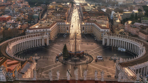 Aerial view of cityscape