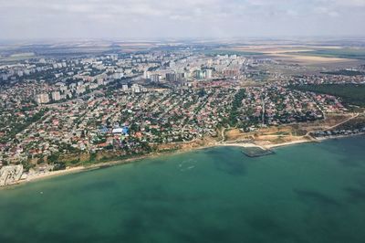 Odessa city from a bird's eye view