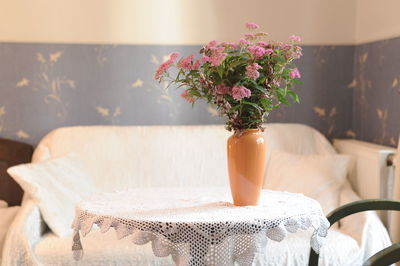 Close-up of potted plant on table