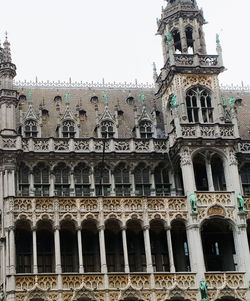 Low angle view of building against sky