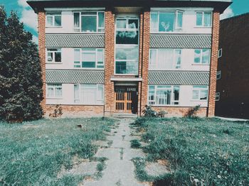 View of abandoned building