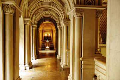 Corridor of building