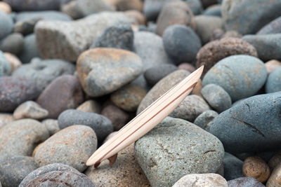 Full frame shot of pebbles