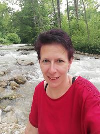 Portrait of smiling young man