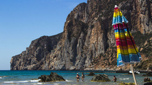 People on beach