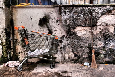 Abandoned shopping cart