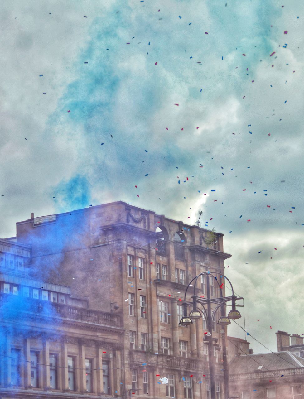 architecture, building exterior, built structure, sky, cloud, bird, flying, city, nature, animal, animal themes, flock of birds, building, large group of animals, wildlife, no people, animal wildlife, cityscape, low angle view, outdoors, group of animals