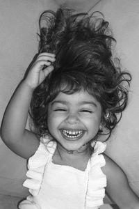 Portrait of a smiling girl