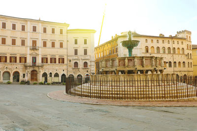 Buildings in a city